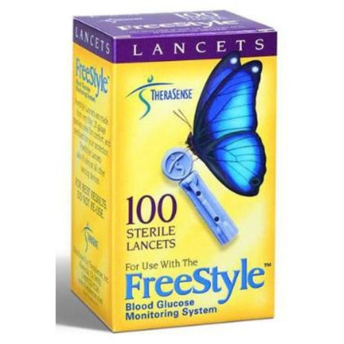 MON795795CS - Abbott Nutrition - Lancet Freestyle&trade; Incision Device Needle 1.8 mm Depth 28 Gauge, 24/CS