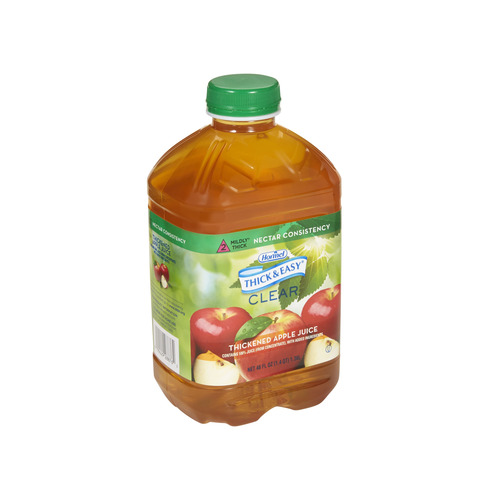 MON797169CS - Hormel Health Labs - Hormel Health Labs Thick & Easy&reg; Clear Thickened Beverage, Apple Juice, 46 oz., Ready to Use, Nectar, 6 EA/CS