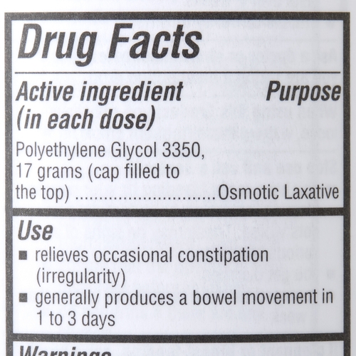 MON798848CS - McKesson - McKesson Laxative Powder 8.3 oz., 12BT/CS