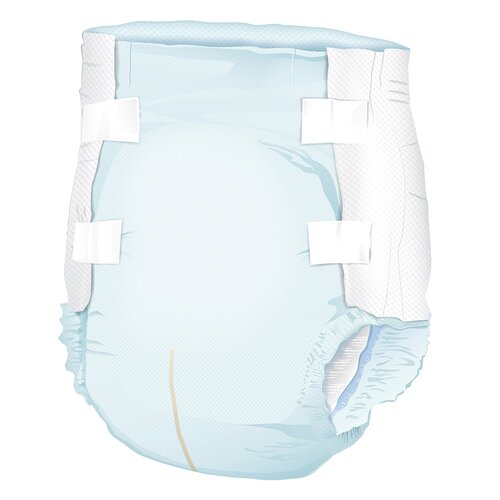 MON800831CS - McKesson - McKesson Ultra Heavy Absorbency Briefs, Large, 72/CS