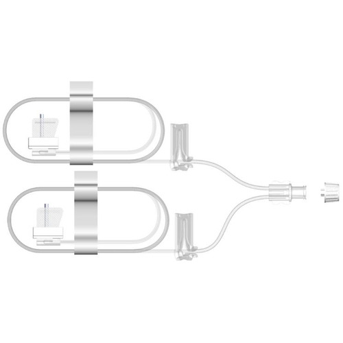 MON802876BX - EMED Technologies - Subcutaneous Infusion Set Sub-Q 27 Gauge 12 mm 36" Tubing Without Port, 10 EA/BX