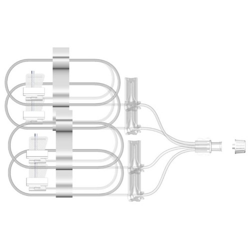 MON802886BX - EMED Technologies - Subcutaneous Infusion Set Sub-Q 24 Gauge 9 mm 36" Tubing Without Port, 10 EA/BX