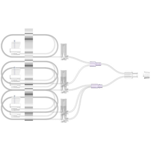 MON802894BX - EMED Technologies - Subcutaneous Infusion Set Sub-Q 24 Gauge 12 mm 36" Tubing Without Port, 10 EA/BX
