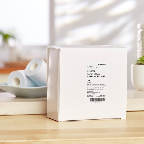 MON804313CS - McKesson - McKesson Printer Paper Rolls Consult 120 or CONSULT&reg; U120 Ultra Urine Analyzer, 4/BX, 50BX/CS