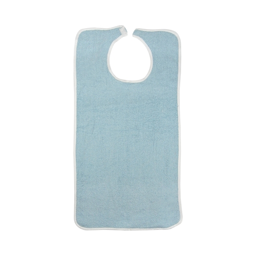 MON806343CS - Beck's Classic - Beck's Classic Bib Hook and Loop Closure Reusable Terry Cloth, 72 EA/CS