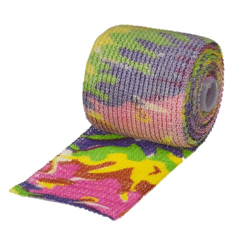 MON806587BX - BSN Medical - BSN Medical Cast Tape Delta-Cast Prints 2 Inch X 12 Foot Polyester Pastel Print