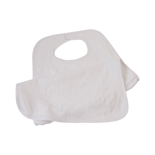MON806771DZ - Beck's Classic - Beck's Classic Bib Hook and Loop Reusable Terry Cloth, 12EA/DZ