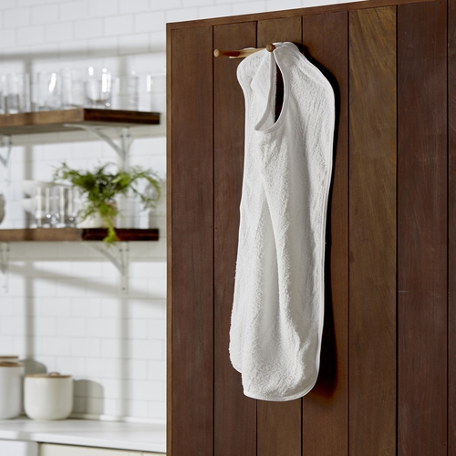 MON806771DZ - Beck's Classic - Beck's Classic Bib Hook and Loop Reusable Terry Cloth, 12EA/DZ