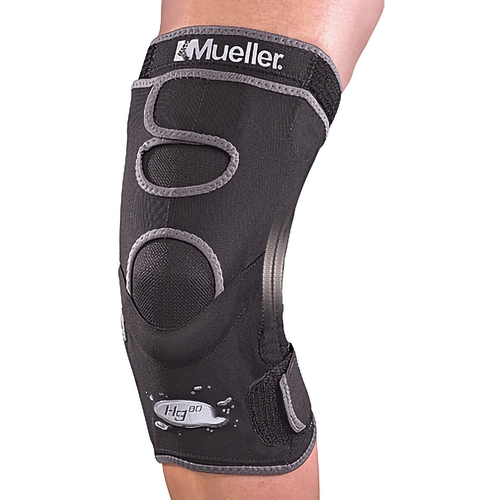 MON807590EA - Mueller Sports - Knee Brace Hg80 Medium Pull-On / Hook and Loop Strap 14 to 16 Inch Knee Circumference Left or Right Knee, 1/EA