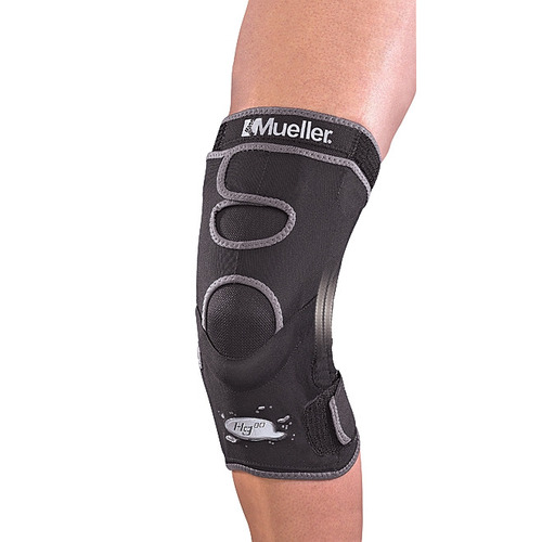 MON807597EA - Mueller Sports - Knee Brace Hg80 Large Pull-On / Hook and Loop Strap 16 to 18 Inch Knee Circumference Left or Right Knee, 1/EA