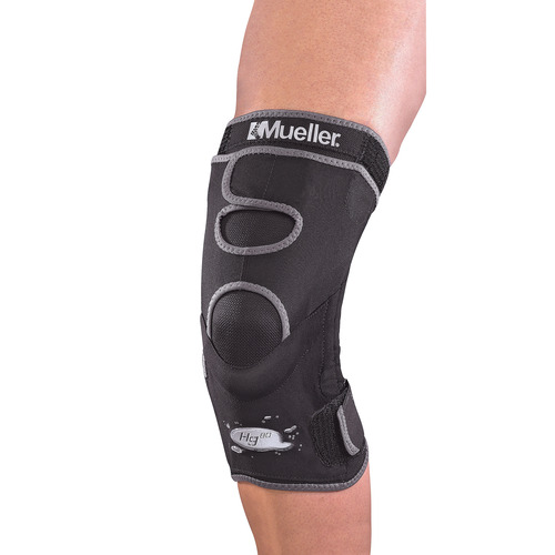 MON807597EA - Mueller Sports - Knee Brace Hg80 Large Pull-On / Hook and Loop Strap 16 to 18 Inch Knee Circumference Left or Right Knee, 1/EA