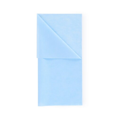 MON810224CS - Halyard - Halyard Kimtech Kimguard Sterilization Wrap Light Blue 24 X 24 Inch Single Layer SMS Polypropylene Steam / EO Gas, 2/CS