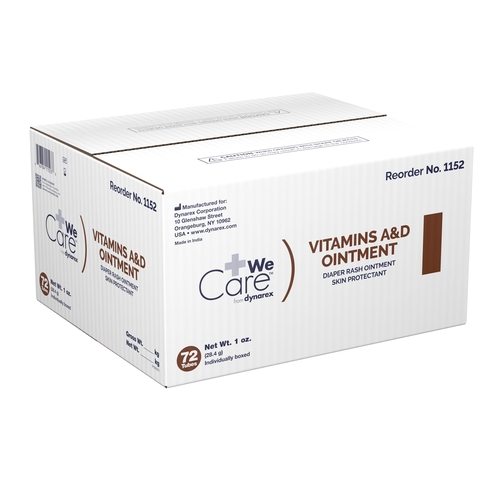 MON813836CS - Dynarex - Vitamin A&D Ointment, 1 oz., 72/CS
