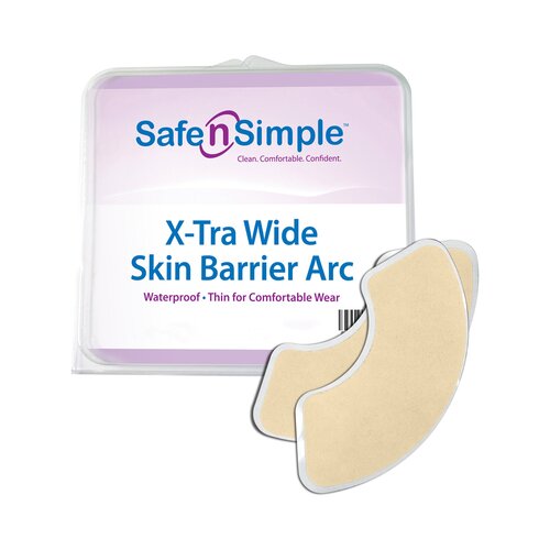 MON813904EA - Safe N Simple - Safe N Simple Skin Barrier Arc Safe-n'Simple X-Tra Wide