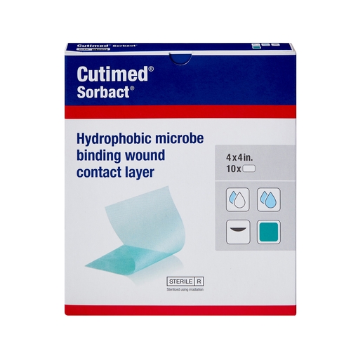 MON816854EA - BSN Medical - BSN Medical Wound Dressing Cutimed Sorbact WCL 4" x 4"