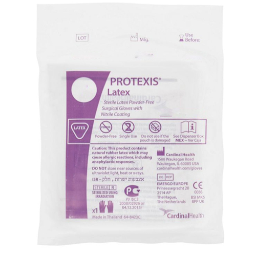 MON816866PR - Cardinal Health - Cardinal Health Surgical Glove Protexis&trade; Latex Size 8.5 Sterile Latex Standard Cuff Length Smooth Light Brown Not Chemo Approved