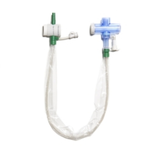 MON820798CS - Avanos Medical Sales - Closed Suction System KIMVENT T-Piece 14 Fr. Thumb Valve, 20 EA/CS