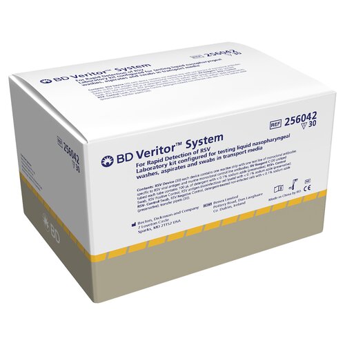 MON821408KT - BD - Rapid Diagnostic Test Kit BD Veritor System Immunochromatographic Test Respiratory Syncytial Virus Test (RSV) Nasopharyngeal Wash / Aspirate / Swab Sa