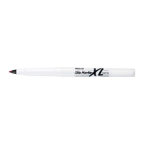 MON829528CS - Viscot Industries - Viscot Industries Skin Marker with Ruler Viscot XL Prep-Resistant Gentian Violet Ink Sterile Mini Ultra Fine Tip