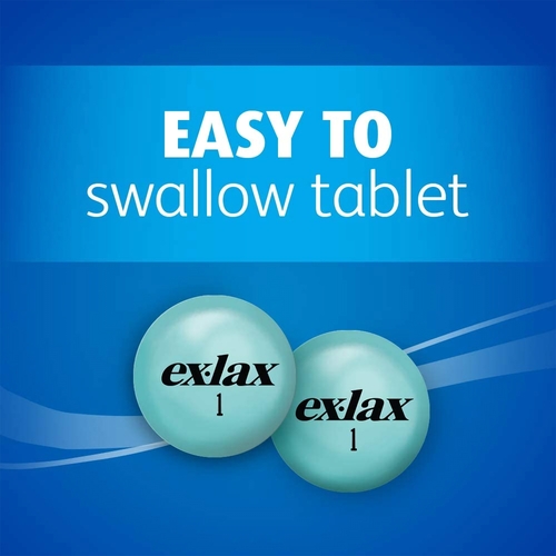 MON830708BX - Novartis - Laxative Ex-lax&reg; Tablet 24 per Box 25 mg Strength Sennosides
