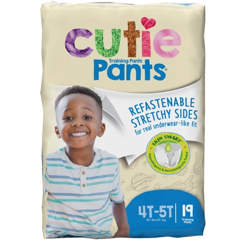Cuties 4T/5T Potty Training Pants for Girls and Boys, Hypoallergenic with  Skin Smart, 76 Count