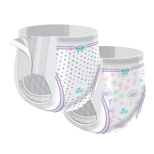 MON831582CS - First Quality - First Quality Cutie Pants&trade; Girls Training Pants, 4T-5T, 76/CS