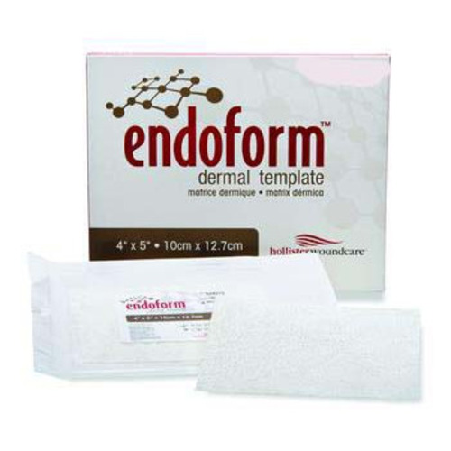 MON833931BX - Hollister - Hollister Collagen Dressing Endoform Dermal Template 90% Native,Intact Collagen /10% Extracellular Matrix Components 2" x 2", 10 EA/BX