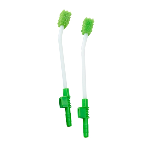 MON837484CS - Sage Products - Sage Products Toothette Plus Suction Swab Single Use Mouth Care System 2Swabs Sod Bicarb
