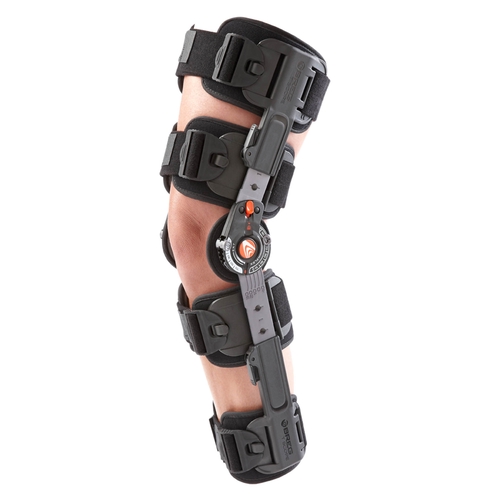 T Scope Premier Post-Op Knee Brace T Scope Premier Post-Op One Size Fits  Most Up to 30-1/2 Inch Thigh Circumference 17 to 27 Inch Length Left or  Right Knee, 1/EA - Breg
