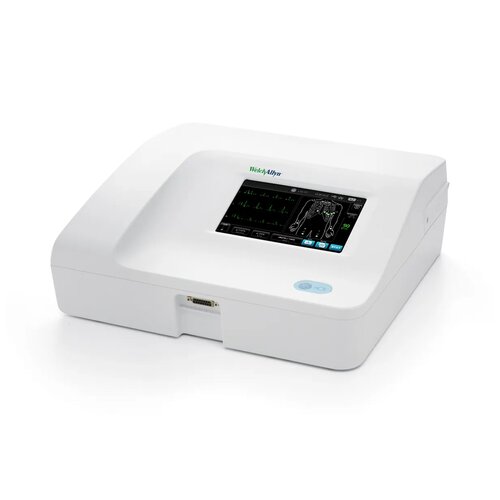 MON844125EA - Welch-Allyn - Resting ECG Monitor CP 150 Universal AC Power Supply, 110-240V, 50/60 HZ, Rechargeable Battery Color Touch Screen Display