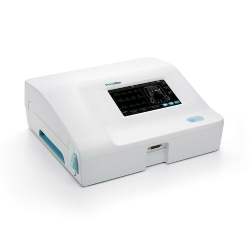 MON844125EA - Welch-Allyn - Resting ECG Monitor CP 150 Universal AC Power Supply, 110-240V, 50/60 HZ, Rechargeable Battery Color Touch Screen Display
