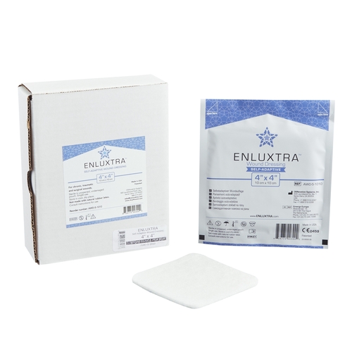 MON846788EA - Osnovation Systems - Osnovation Systems Wound Dressing Enluxtra Humifiber 4" x 4"