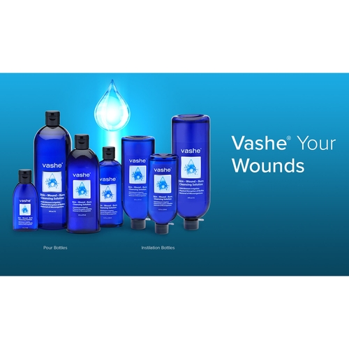 MON852480EA - Steadmed Medical - Steadmed Medical Wound Cleanser Vashe&reg; 16 oz. Bottle