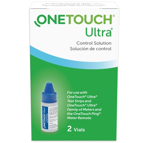 MON852705BX - LifeScan - Blood Glucose Control Solution One Touch&reg; Ultra 2 X 4 mL