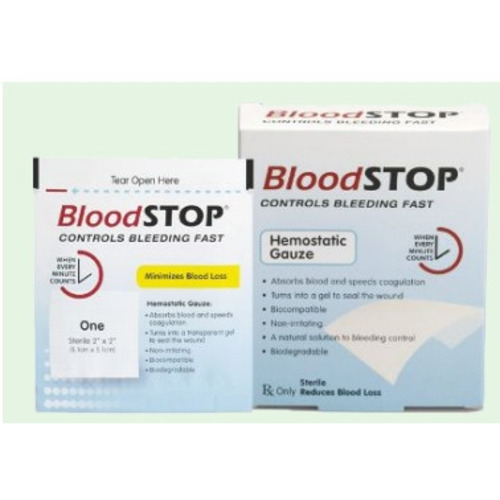 MON853839CS - Lifescience PLUS - Hemostatic Gauze Dressing BloodSTOP