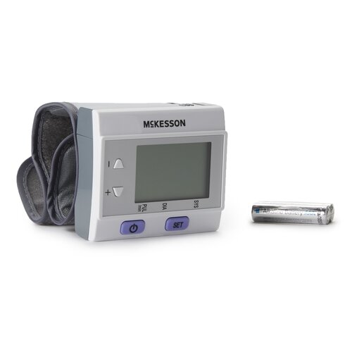 MON854387CS - McKesson - McKesson Bp Unit Wrist Dig Auto 8/CS Mck Brand, 8 EA/CS