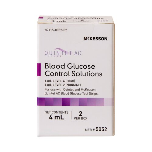 MON854634CS - McKesson - McKesson Consult&trade; Blood Glucose Testing Control Solution
