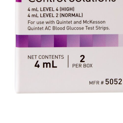 MON854634CS - McKesson - McKesson Consult&trade; Blood Glucose Testing Control Solution