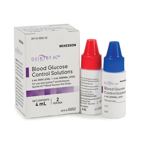 MON854634CS - McKesson - McKesson Consult&trade; Blood Glucose Testing Control Solution