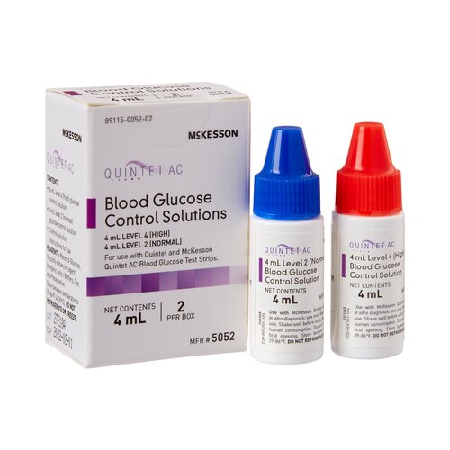MON854634CS - McKesson - McKesson Consult&trade; Blood Glucose Testing Control Solution