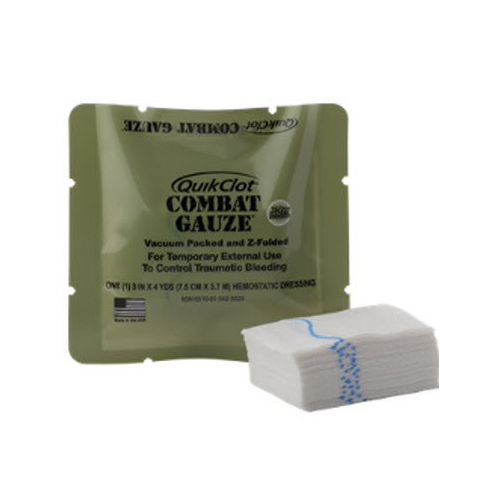 BettyMills XRay Detectable Gauze Sponge QuikClot Combat Gauze