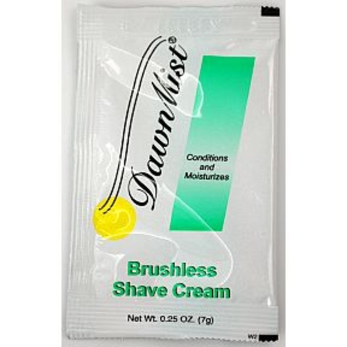 MON860476CS - Donovan Industries - Shaving Cream DawnMist&reg; 0.25 oz. Individual Packet, 100/BX, 10BX/CS