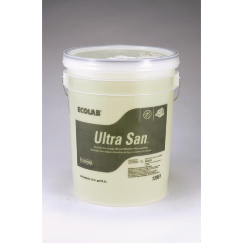 ET Ultra San Sanitizer ET Ultra San® Sanitizer Dish Detergent, Ecolab 6113961 EA Betty Mills