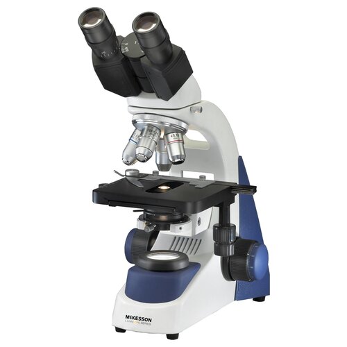 MON862544EA - McKesson - LUMEON Physician Microscope Binocular Head 4X, 10X, 40X and 100X (Oil) Objectives, 1/EA