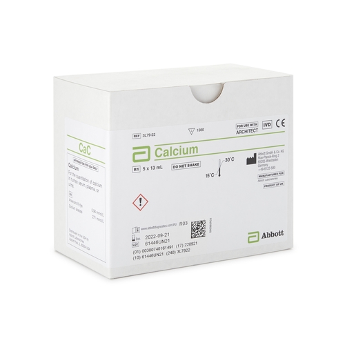 MON863784BX - Abbott Nutrition - Reagent Architect General Chemistry Calcium For Architect c16000 Analyzer 1,500 Tests, 1/BX