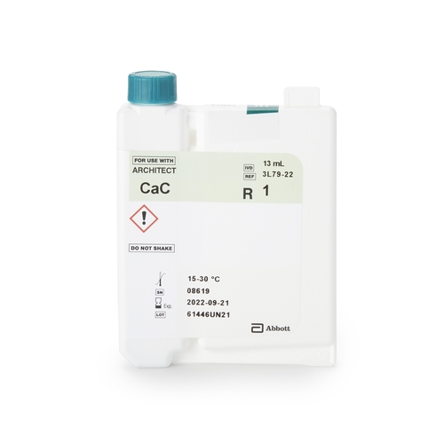 MON863784BX - Abbott Nutrition - Reagent Architect General Chemistry Calcium For Architect c16000 Analyzer 1,500 Tests, 1/BX