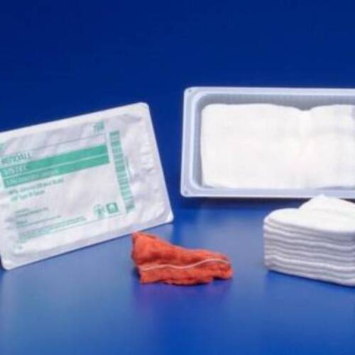 MON864378CS - Cardinal Health - Visitec&trade; Gauze" X-Ray Detectable Sponge 4" X 8" Sterile, 10EA/TR, 80TR/CS