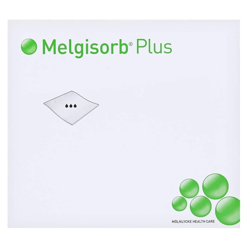 MON864915EA - Molnlycke Healthcare - Molnlycke Healthcare Calcium Alginate Dressing Melgisorb Plus 4" x 4" Square Calcium Alginate Sterile