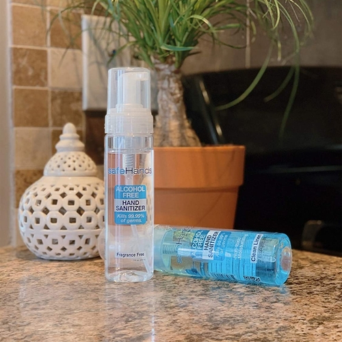 MON868130EA - Safehands - Safehands Alcohol-Free Hand Sanitizer SafeHands&reg; 7 oz. BZK (Benzalkonium Chloride) Foaming Bottle