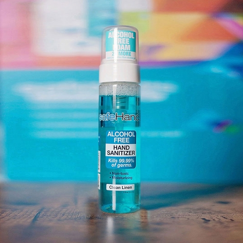 MON868130EA - Safehands - Safehands Alcohol-Free Hand Sanitizer SafeHands&reg; 7 oz. BZK (Benzalkonium Chloride) Foaming Bottle
